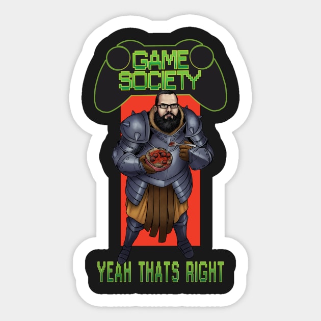emre Sticker by Game Society Pimps